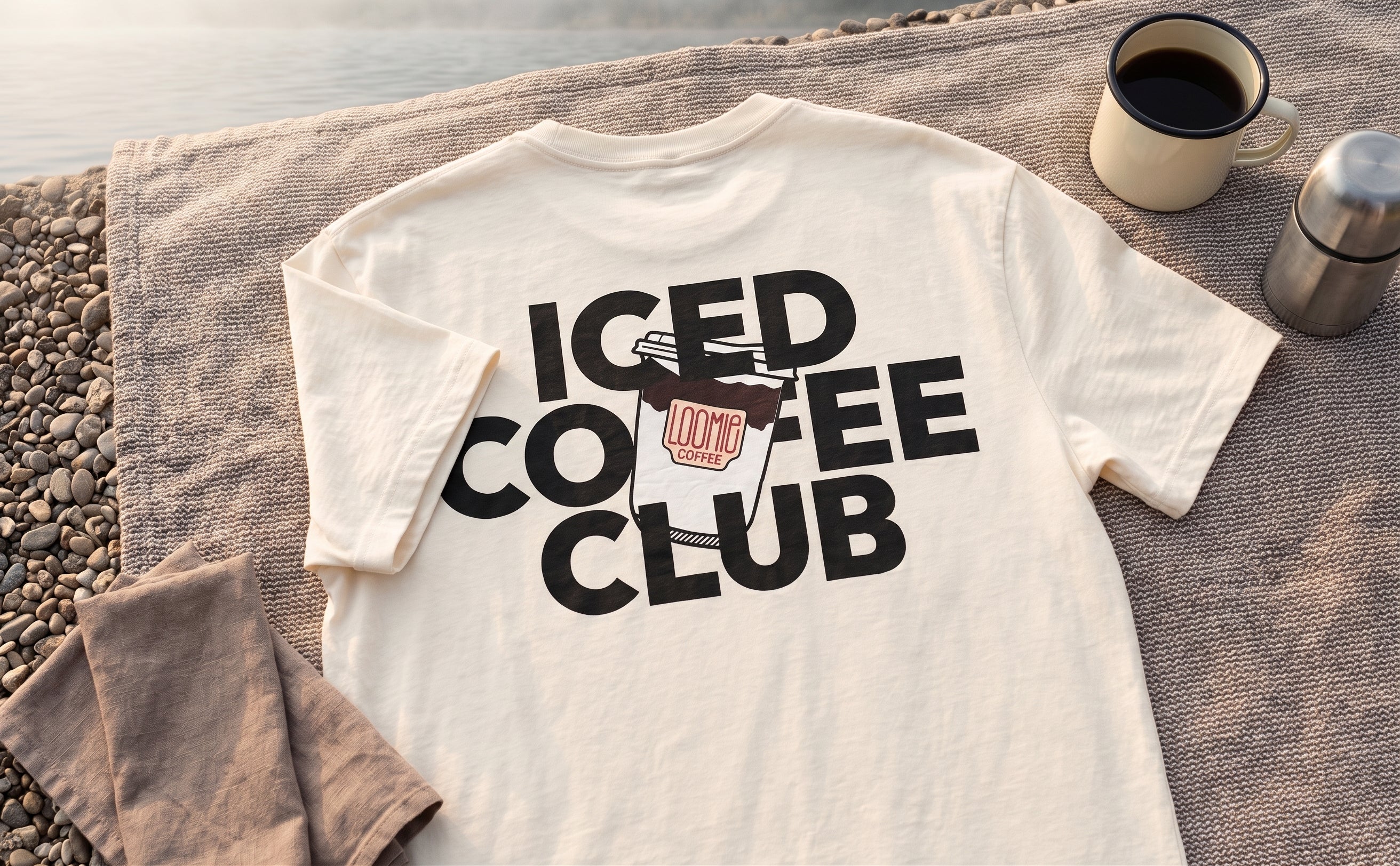 The Iced Coffee Club Tee | Loomie Coffee Official Merch