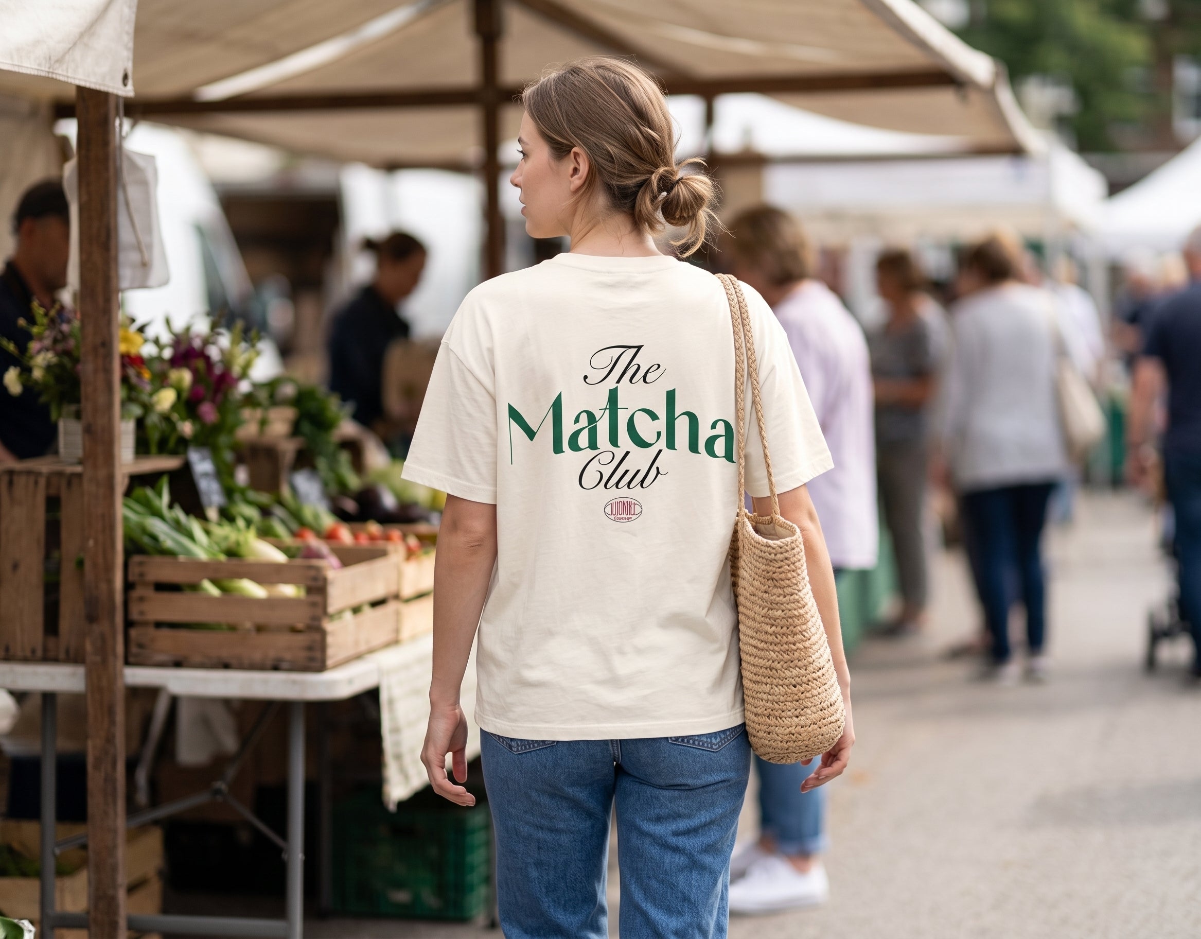 The Matcha Club Tee | Loomie Coffee Official Merch